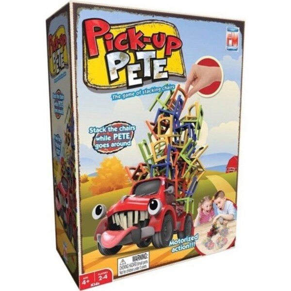Pick-Up Pete Ultimate Chair Stacking Game Play 2-4 Players Kids/Children 4y+
