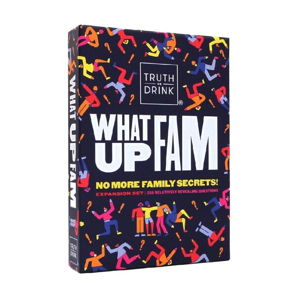 Cut Games Truth or Drink What Up Fam Expansion Pack Drinking Card Game 21y+