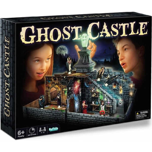 Fantastic Factory Ghost Castle Investigator 2-6 Player Kid/Family Board Game 6y+