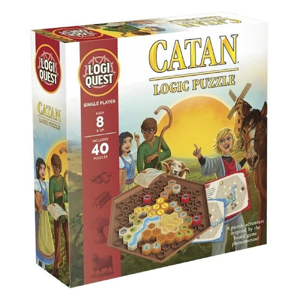 Logiquest Logiquest Catan Logic Puzzle Adventure Kids/Children Puzzle Game 8y+