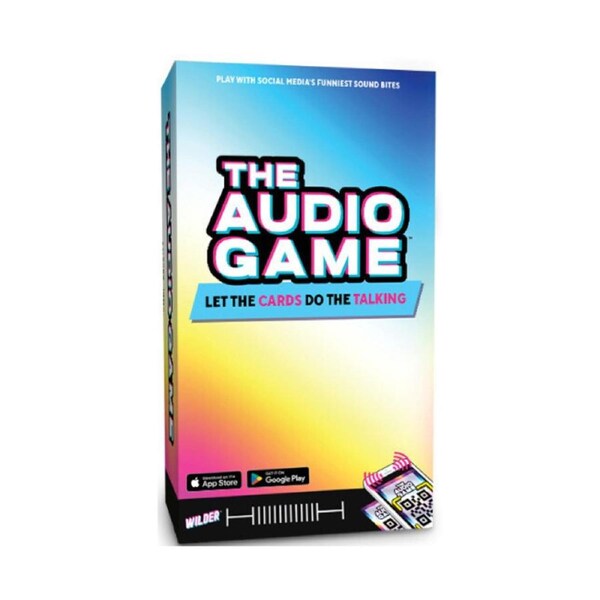 Wilder Games The Audio Game 2-8 Players Adult/Teens Fun Play Party Card Game 17+