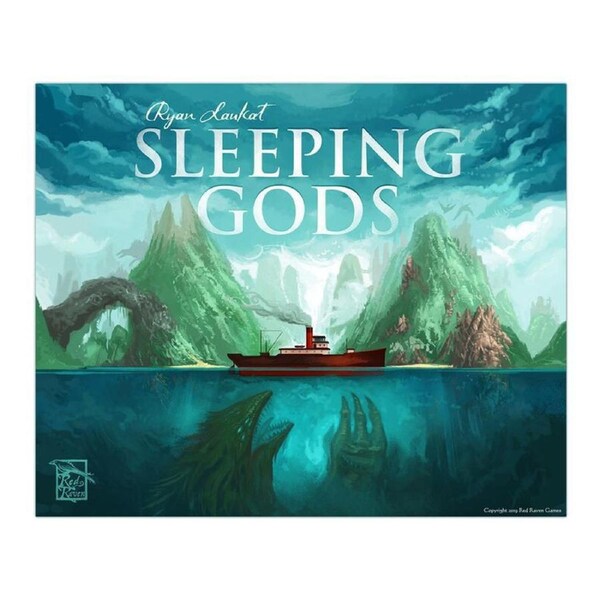 Red Raven Games Sleeping Gods Tabletop Board Game Family Play Teens 14y+