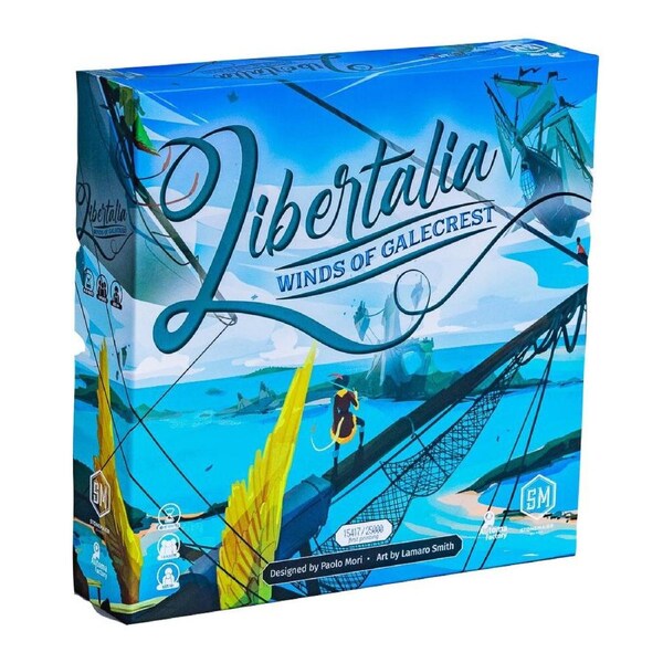 Stonemaier Games Libertalia Winds of Galecrest Party Fun Board Game Family 14y+