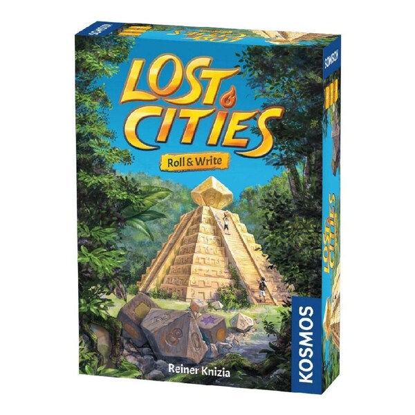 Kosmos Lost Cities Roll & Write Family Board Game 2-5 Players Fun Kids 8y+