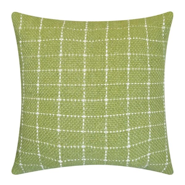 J.Elliot Home Tahlia 50x50cm Cushion Pillow Square Sofa Decor Bayleaf & Cream