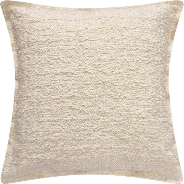 J.Elliot Home Gemma 50x50cm Cushion Pillow Square Lounge/Room Sofa Decor Cream