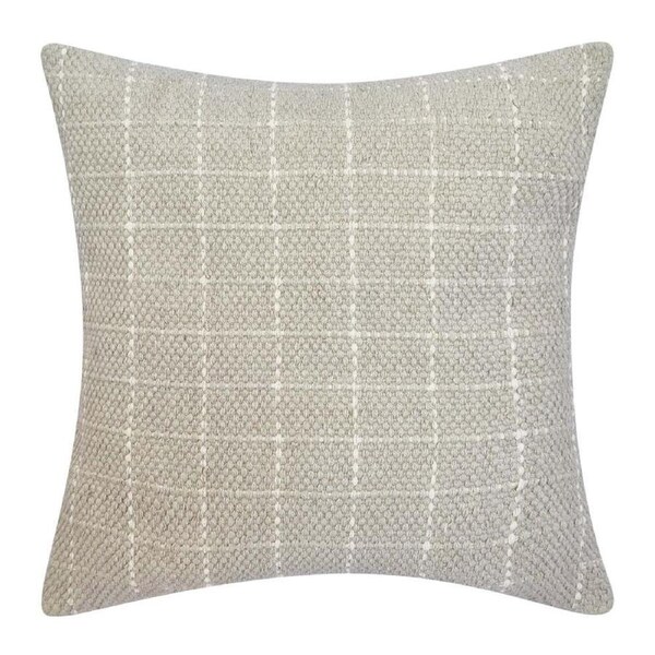 J.Elliot Home Tahlia 50x50cm Cushion Pillow Square Sofa Decor Grey Beige & Cream