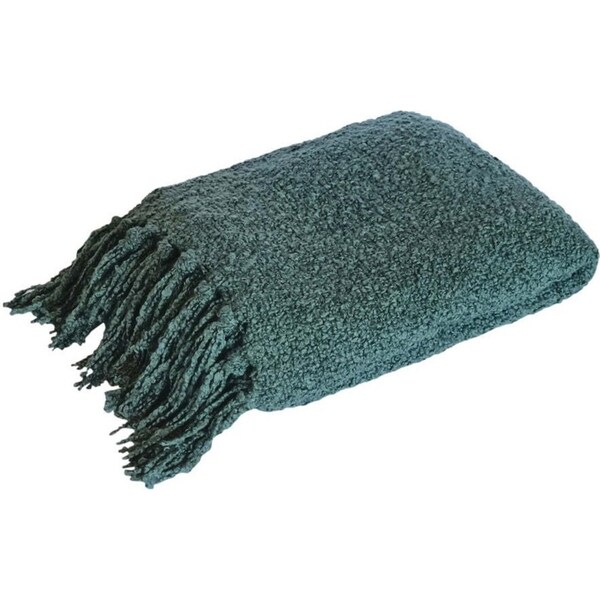 J.Elliot Home Jade 130x160cm Throw Blanket Sofa Bedding Decor Evergreen