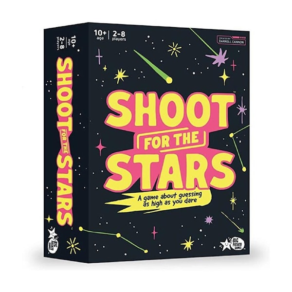 Big Potato Shoot For The Stars Strategy 2-8 Player Kids/Children Card Game 10+
