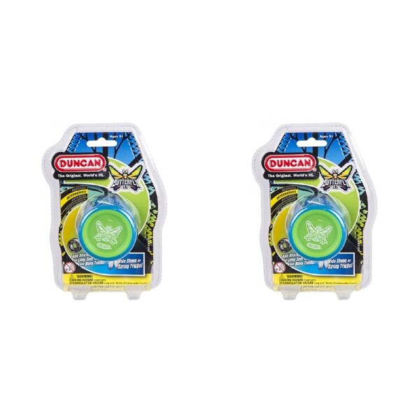 2x Duncan Yo Yo Intermediate Butterfly XT Kids/Children Classic Toy 6y+ Assorted