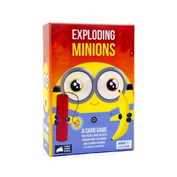 Exploding Kittens Exploding Minions 2-5 Player Kids/Children Fun Card Game 7y+