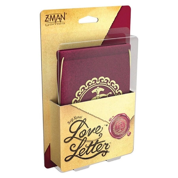 Z-Man Love Letter Revised Edition 2-6 Player Kids/Children Fun Card Game 10+