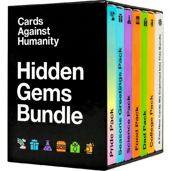Cards Against Humanity Hidden Gems Bundle 4-20 Players Adult Fun Card Game 17+