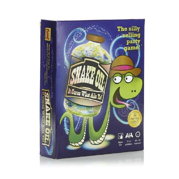 Snake Oil It Cures What Ails Ya 3-10 Player Kids/Children Fun Play Card Game 10+