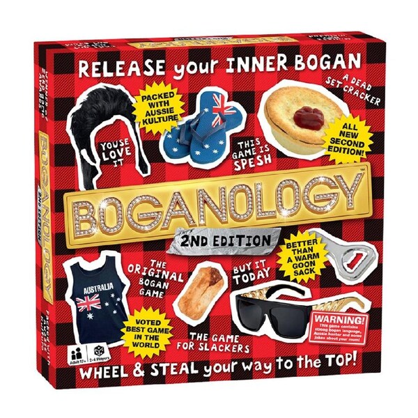 Fantastic Factory Boganology 2nd Edition 2-4 Player Adult Fun Card Game 17y+