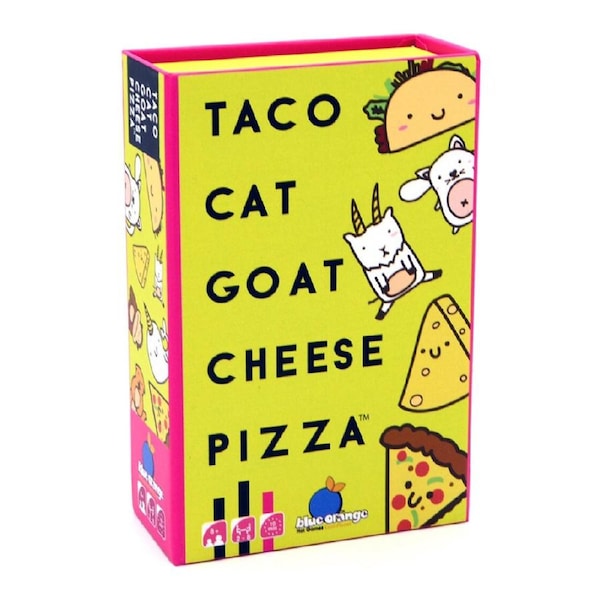 Blue Orange Games Taco Cat Goat Cheese Pizza Kids/Children Fun Card Game 8+
