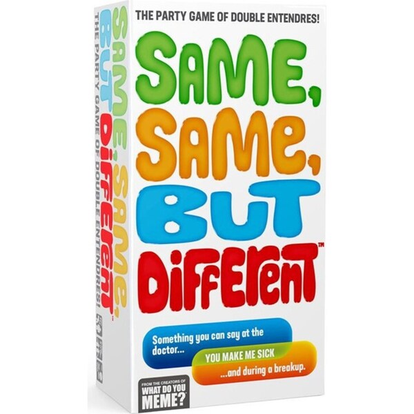 What Do You Meme Same 3 Player Same But Different Adult Party Fun Card Game 17+