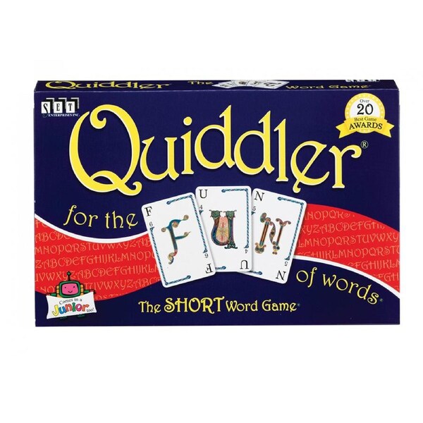Set Enterprises Quiddler 1-8 Player Kids/Children Family Learning Card Game 8+.