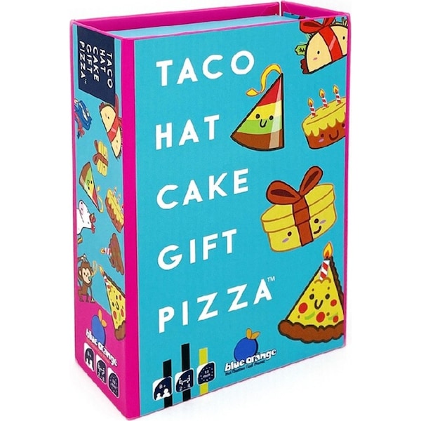 Blue Orange Games Taco Hat Cake Gift Pizza 2-8 Players Kid/Children Card Game 8+