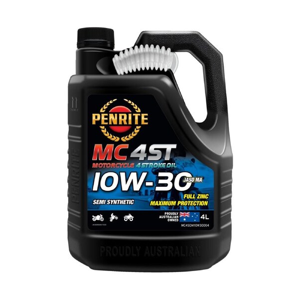 Penrite MC-4ST 10W-30 Semi Synthetic 4L -MC4SEMI10W30004