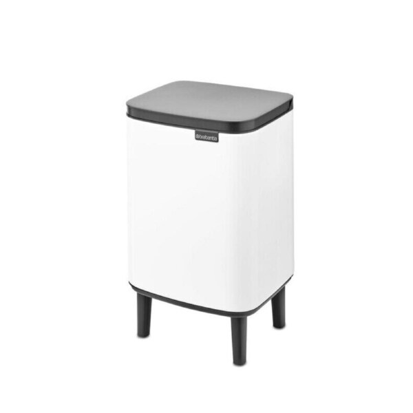 Brabantia Bo 7L Waste Bin Hi - White