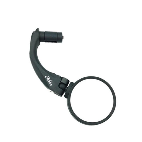 Hafny Mirror - Bar End 68mm HD Silver Glass Lens - Inside Diameter 16-21mm - Left / Right Interchangeable
