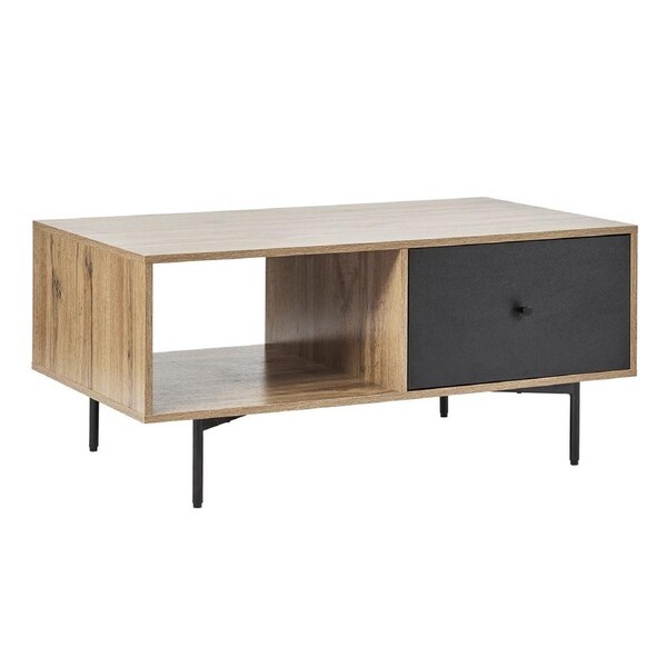 Cooper & Co. Vega 102cm Coffee Table Black
