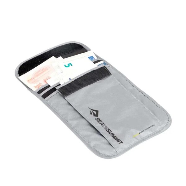 Sea to Summit Neck Wallet with RFID - High Rise Grey