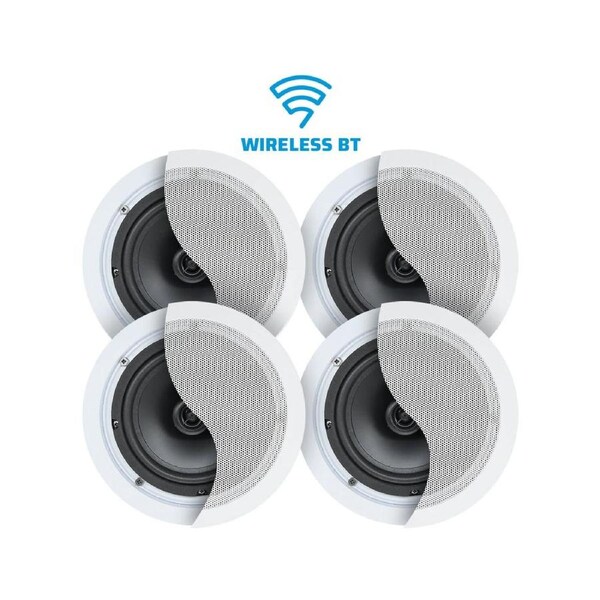Weconic 6.5" Bluetooth Ceiling Speaker Package 4 Pack WB640