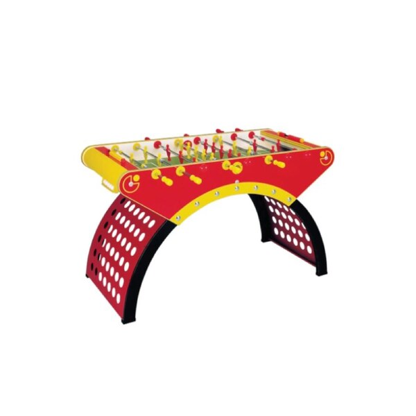 GARLANDO G1000 Red Yellow Soccer Foosball Table Man Cave Bar Game