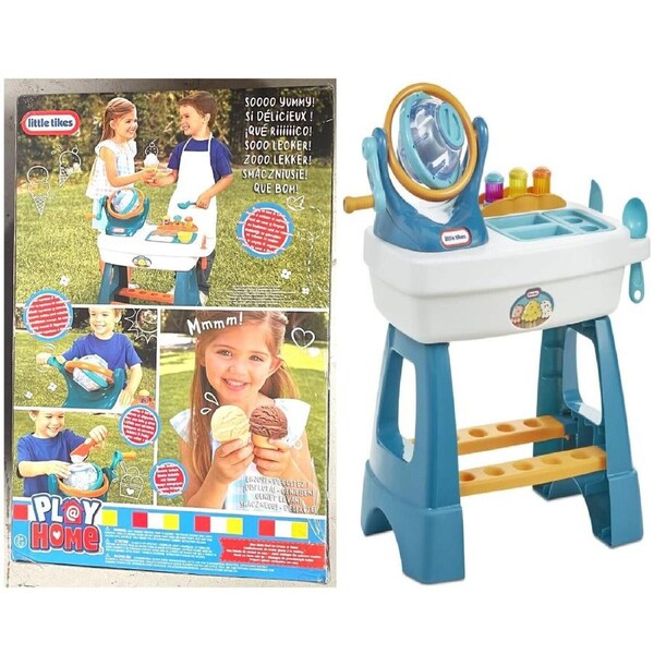Little Tikes Now Make Real Ice Cream at Home New Ages 3+ Toy Recipe Scoop Play