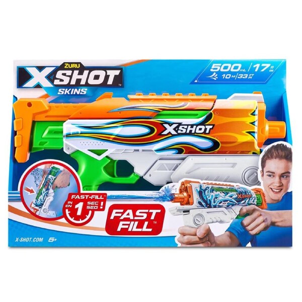 Zuru XSHOT Fast Fill Skins Water Gun Hyperload - Blazer