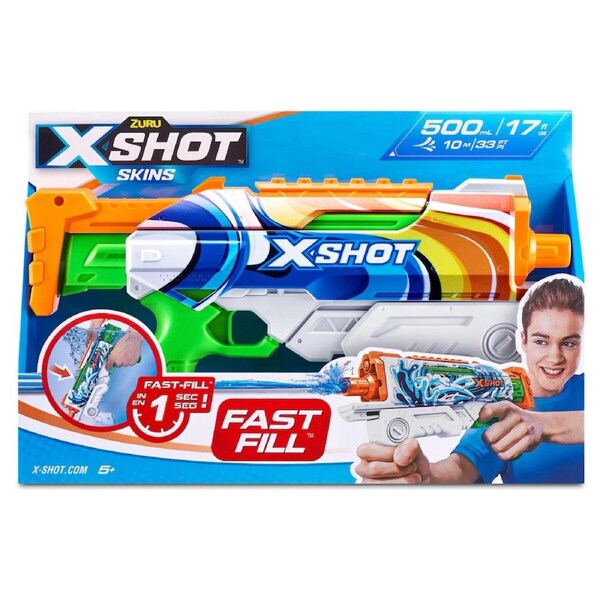 Zuru XSHOT Fast Fill Skins Water Gun Hyperload - Cruiser