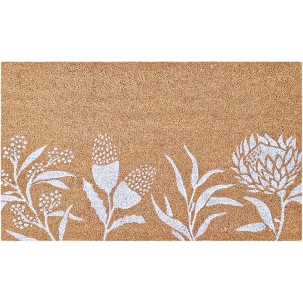 J.Elliot Home Bindi 45x75cm Door Mat Floor Area Rug PVC Backed Coir Rectangle