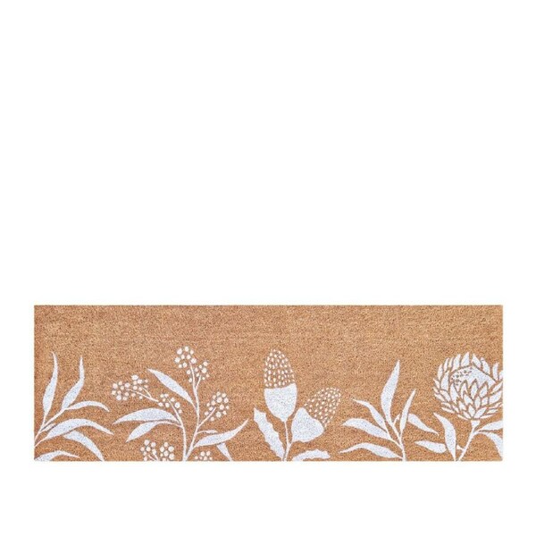 J.Elliot Home Bindi 40x120cm Door Mat Floor Area Rug PVC Backed Coir Rectangle