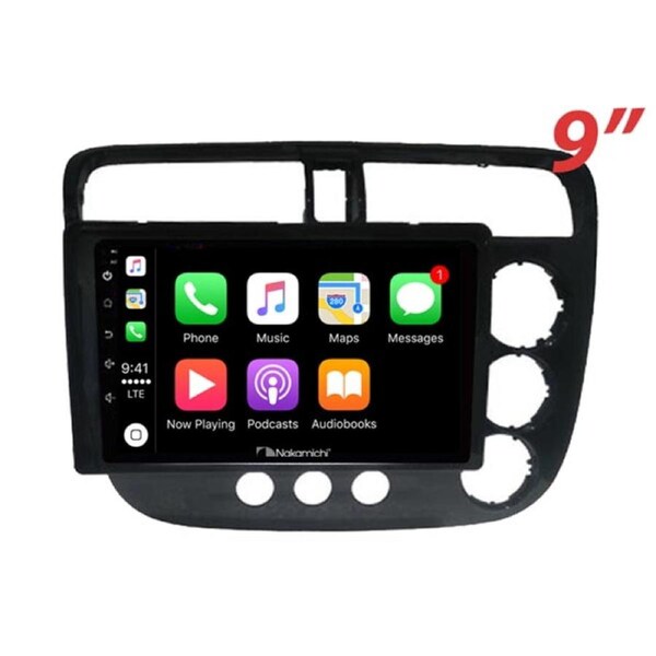 Nakamichi W9 Receiver to suit Honda Civic 2000-2005 Sedan