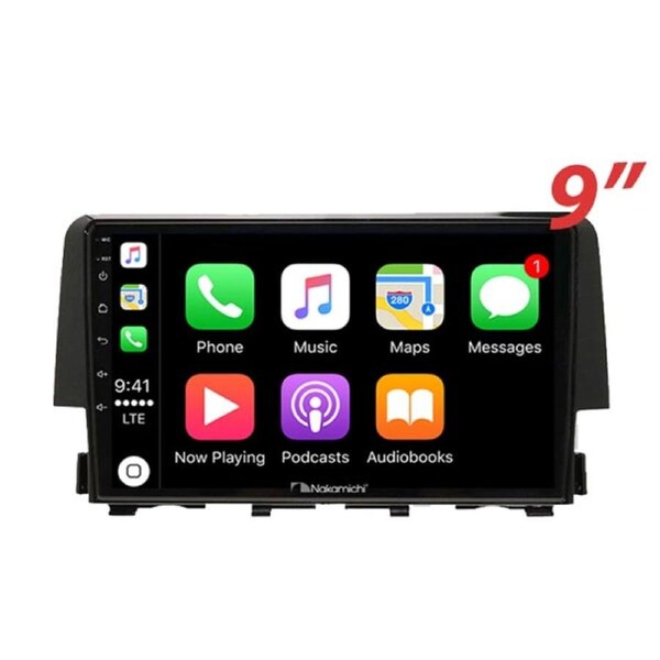 Nakamichi W9 Receiver to suit Honda Civic 2015 Onwards