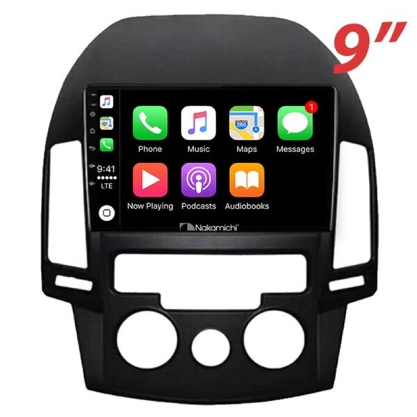 Nakamichi W9 to suit Hyundai i30 2007-2012 Manual A/C