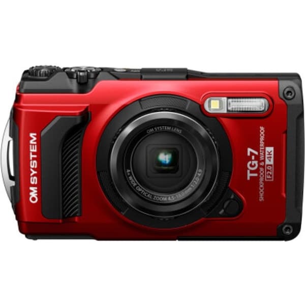 OM SYSTEM TG-7 Red Digital Compact Camera