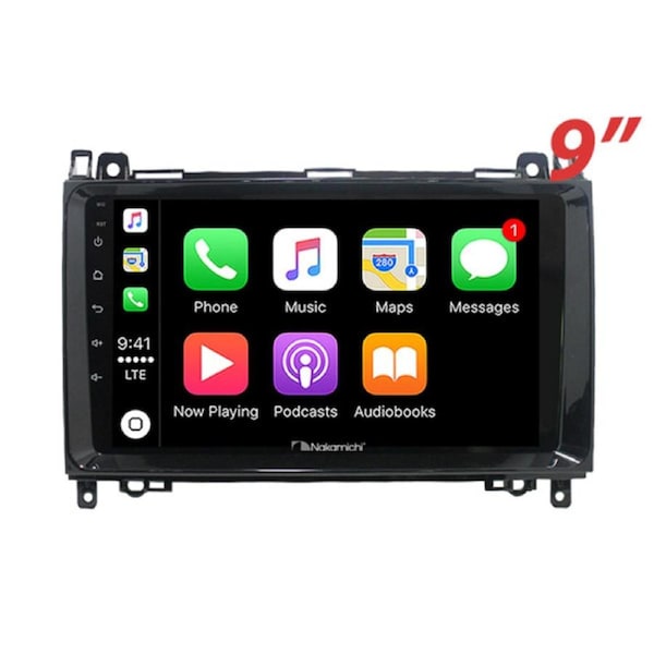 Nakamichi W9 to suit Mercedes B Class Viano Vito Sprinter