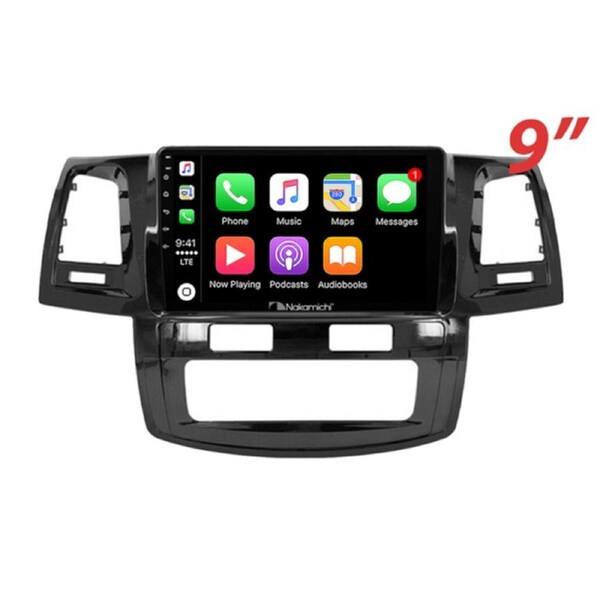 Nakamichi W9 to suit Toyota Hilux Auto A/C 2005-2014