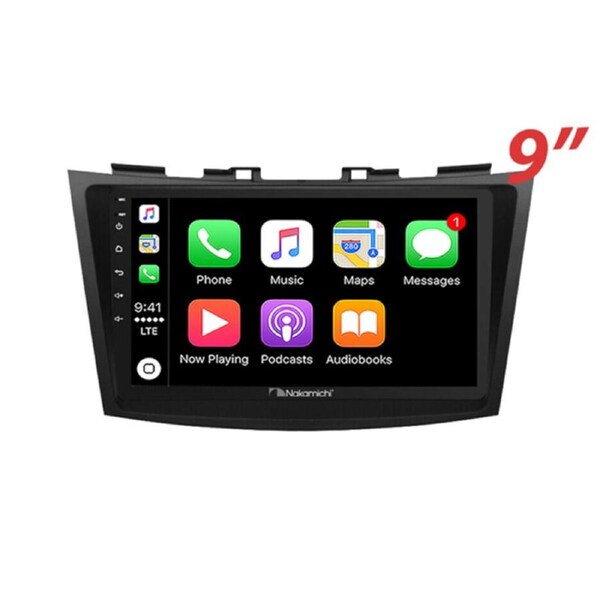 Nakamichi W9 Receiver to suit Suzuki Swift 2012-2017