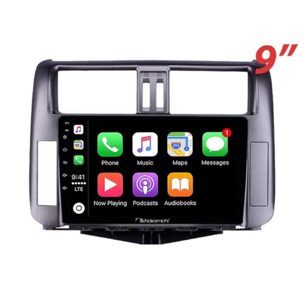 Nakamichi W9 to suit Toyota Prado 09-13 w/ Screen (Amp)