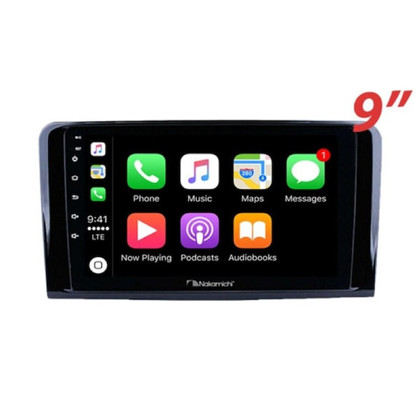 Nakamichi W9 Receiver to suit Mercedes GL ML