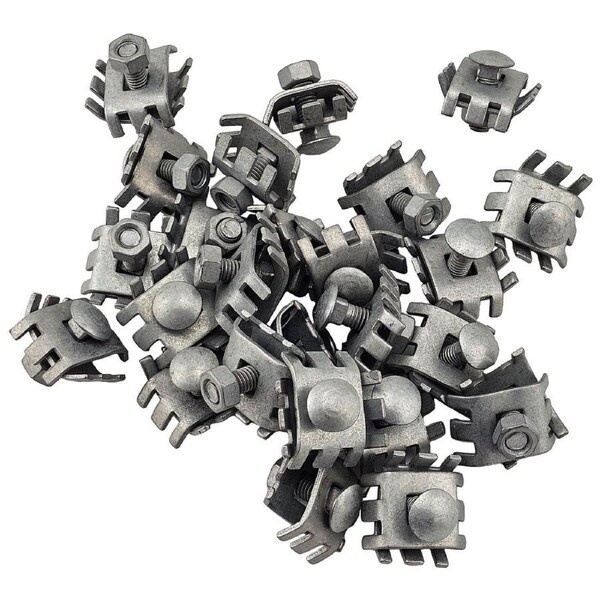 Thunderbird 25 Pack Claw Type Wire Joint Clamp - EF-13C