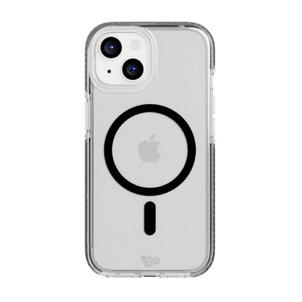 Tech21 Evo Crystal Case for iPhone 15/16e/17e MagSafe Compatible - Black