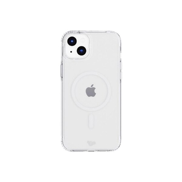 Tech21 Evo Clear for Apple iPhone 15 Plus Case MagSafe Compatible - Clear