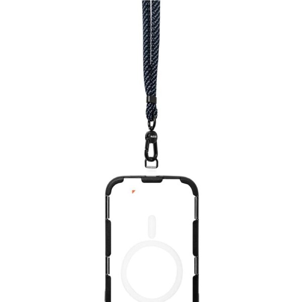 EFM Universal Lanyard for all handsets - Black/Grey