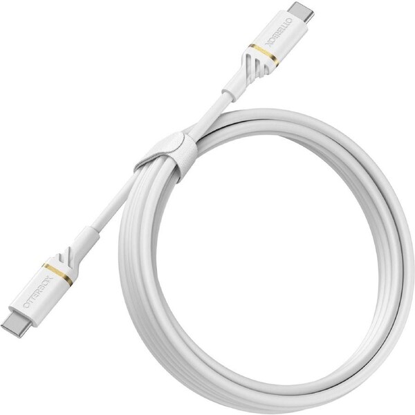 OtterBox USB-C to USB-C Fast Charge Cable 2M - White