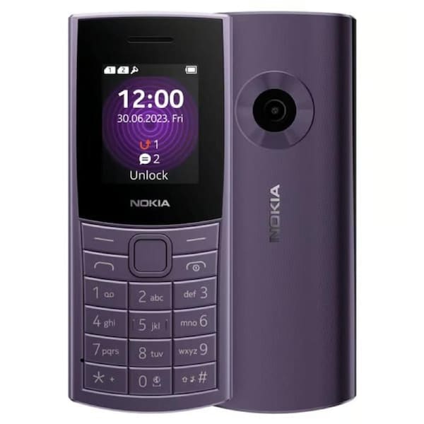 Nokia 110 4g 1.7" Dual SIM Feature Phone - Arctic Purple